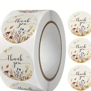 Thank You Stickers 1000